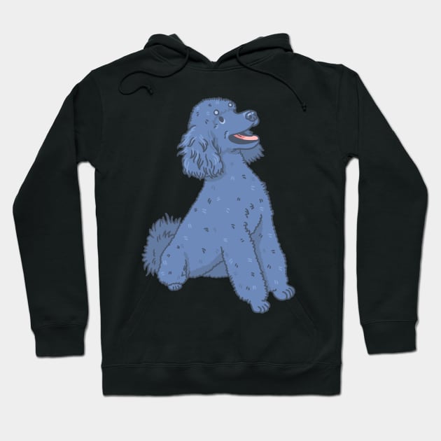 Miniature Poodle Hoodie by Csieben